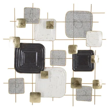 PANEL Z ŻELAZA CUBES 80x5x80 cm